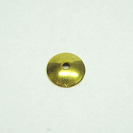 Perlenkappe 6mm gold